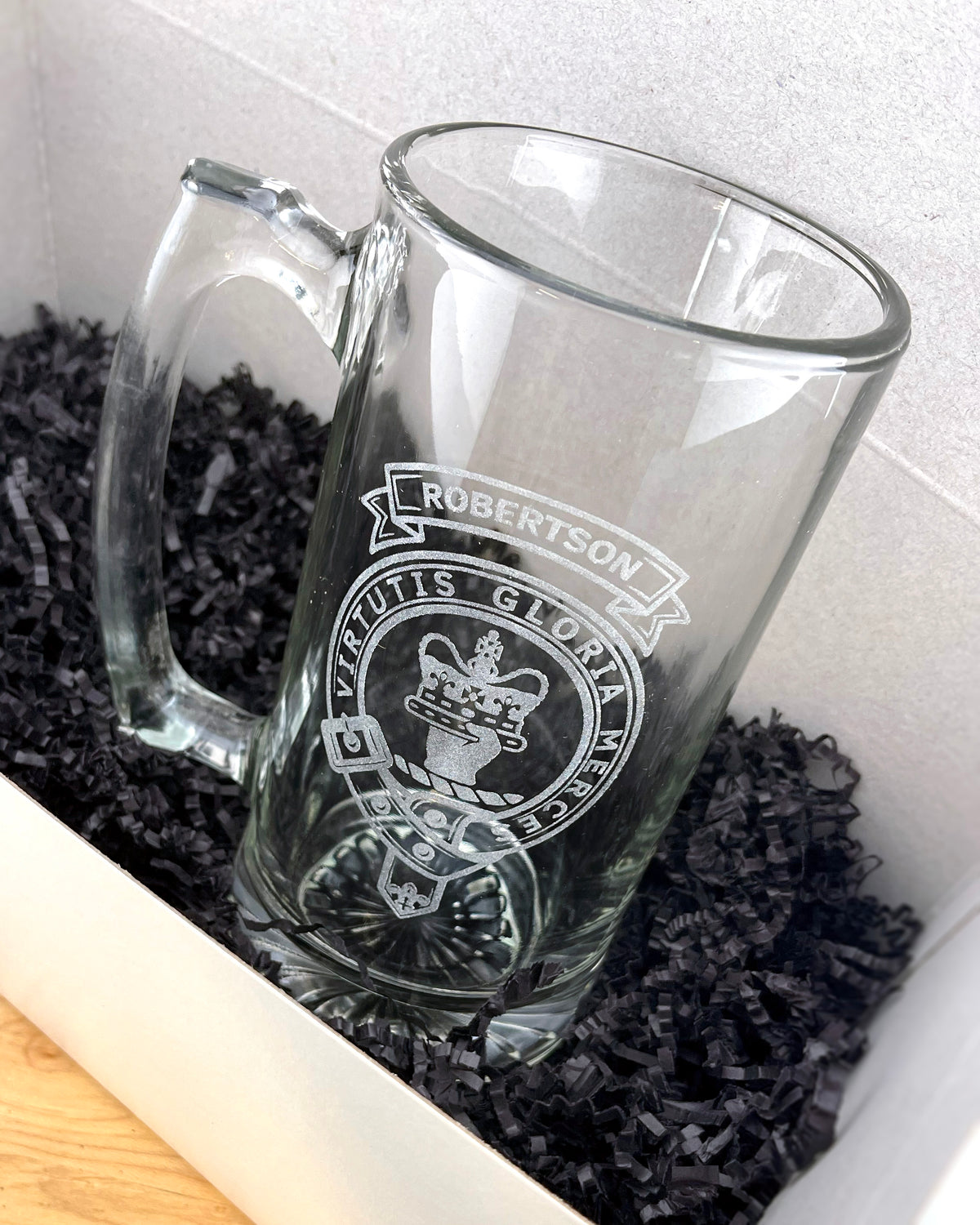 Custom Engraved 25 oz Large Beer Mug