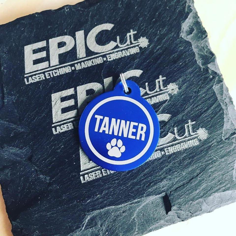 Custom Etched Double-sided Pet Tags
