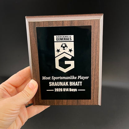 Engraved Plaques
