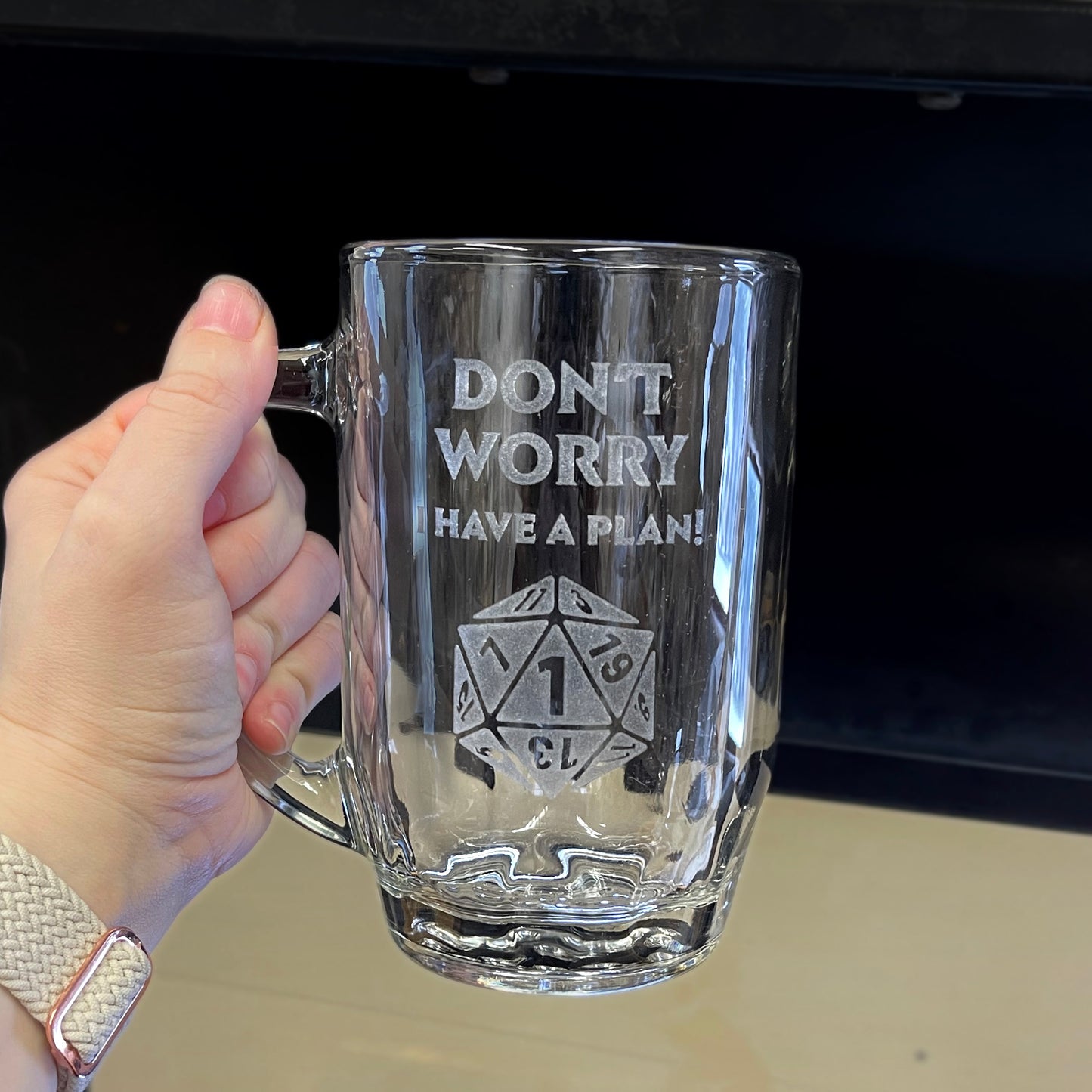 Custom Engraved 19.5oz Beer Mug