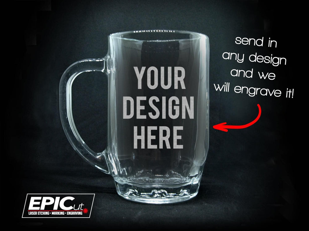 Custom Engraved 19.5oz Beer Mug