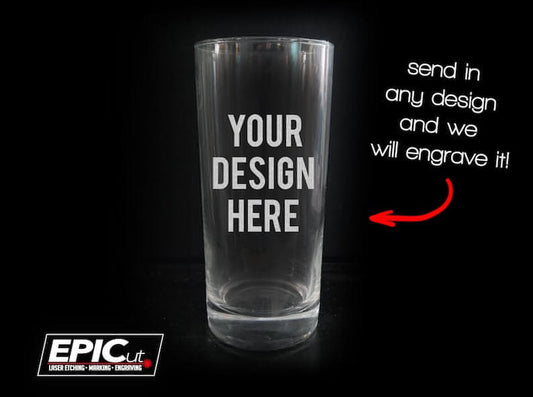 Custom Engraved 16oz Highball Glass