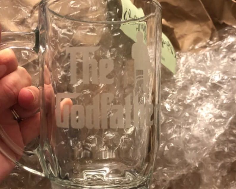 Custom Engraved 19.5oz Beer Mug
