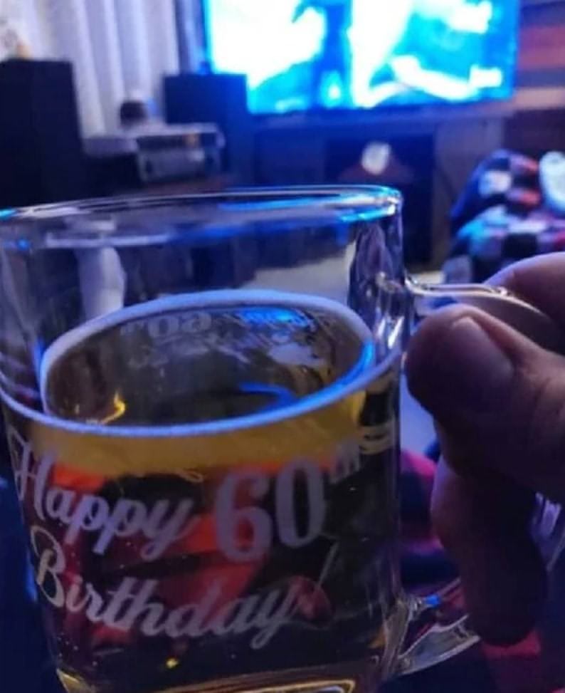 Custom Engraved 19.5oz Beer Mug