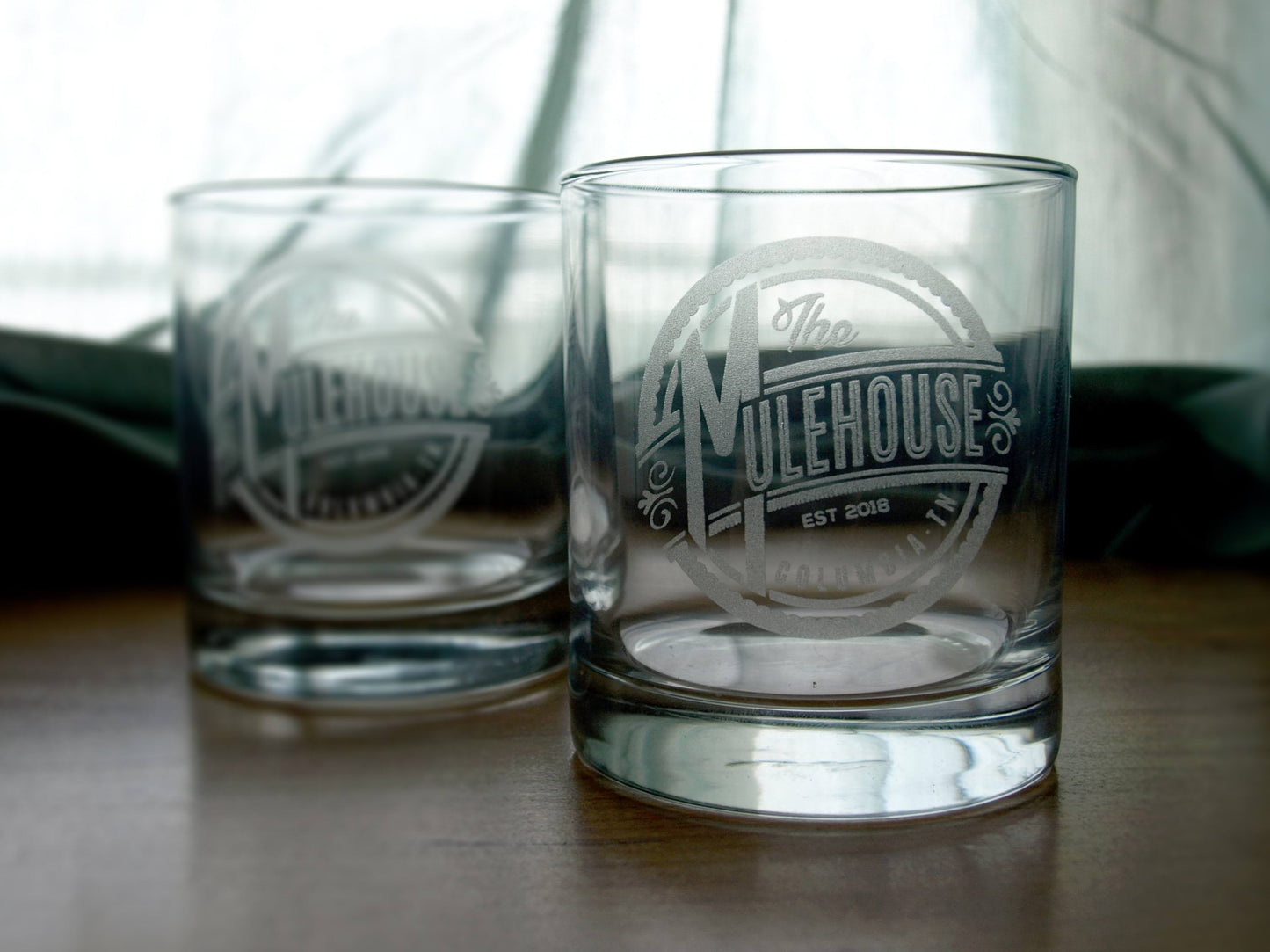 Custom Engraved 12.5 oz Large Whiskey/Scotch Glass