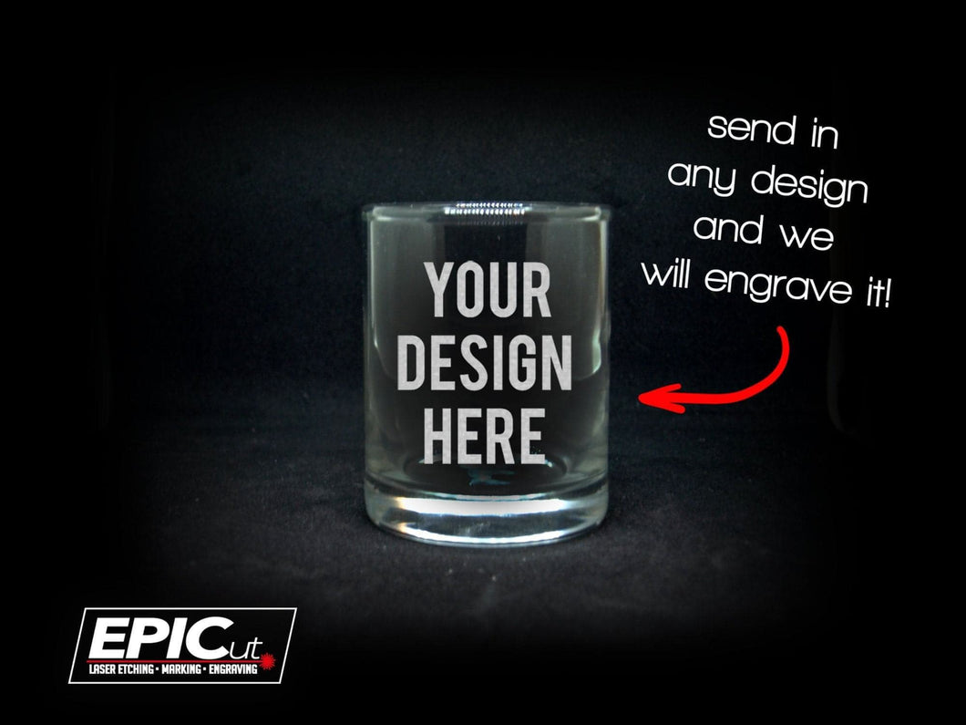 Custom Engraved 3oz Shot Glass